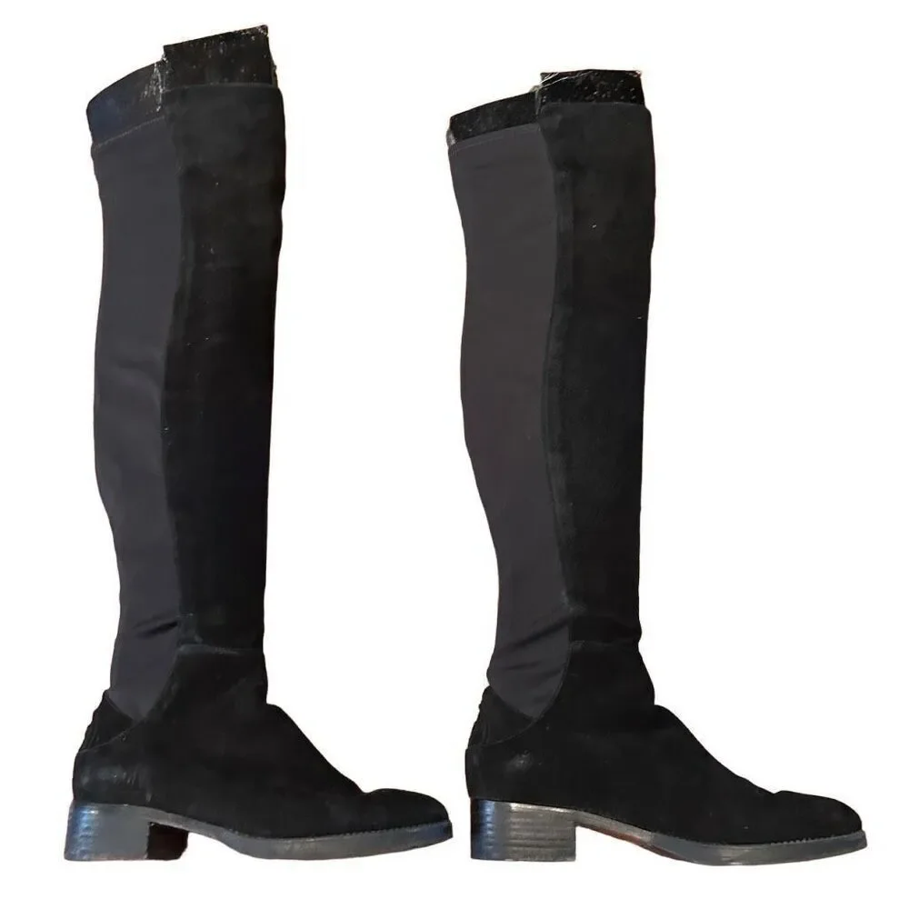 Tory Burch Caitlin stretch over the knee boots- size 8